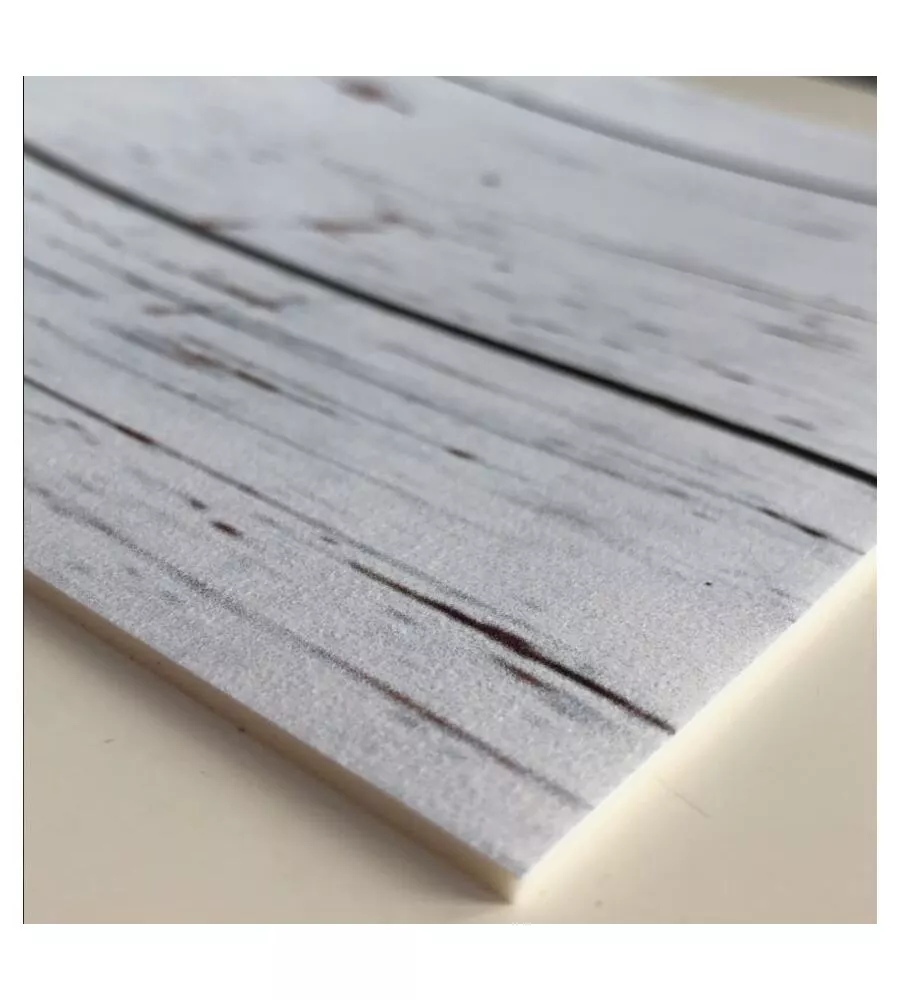 SALVAPAVIMENTI "WHITE WOOD" IN VINILE SPESSORATO, 100X150 CM